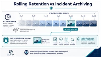 Auvra helps New Mexico schools, municipalities, businesses and medical facilities navigate security camera retention policies.