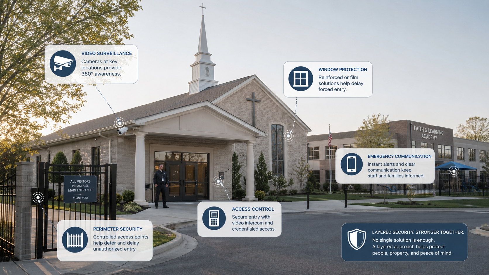Church Multi Layered Security