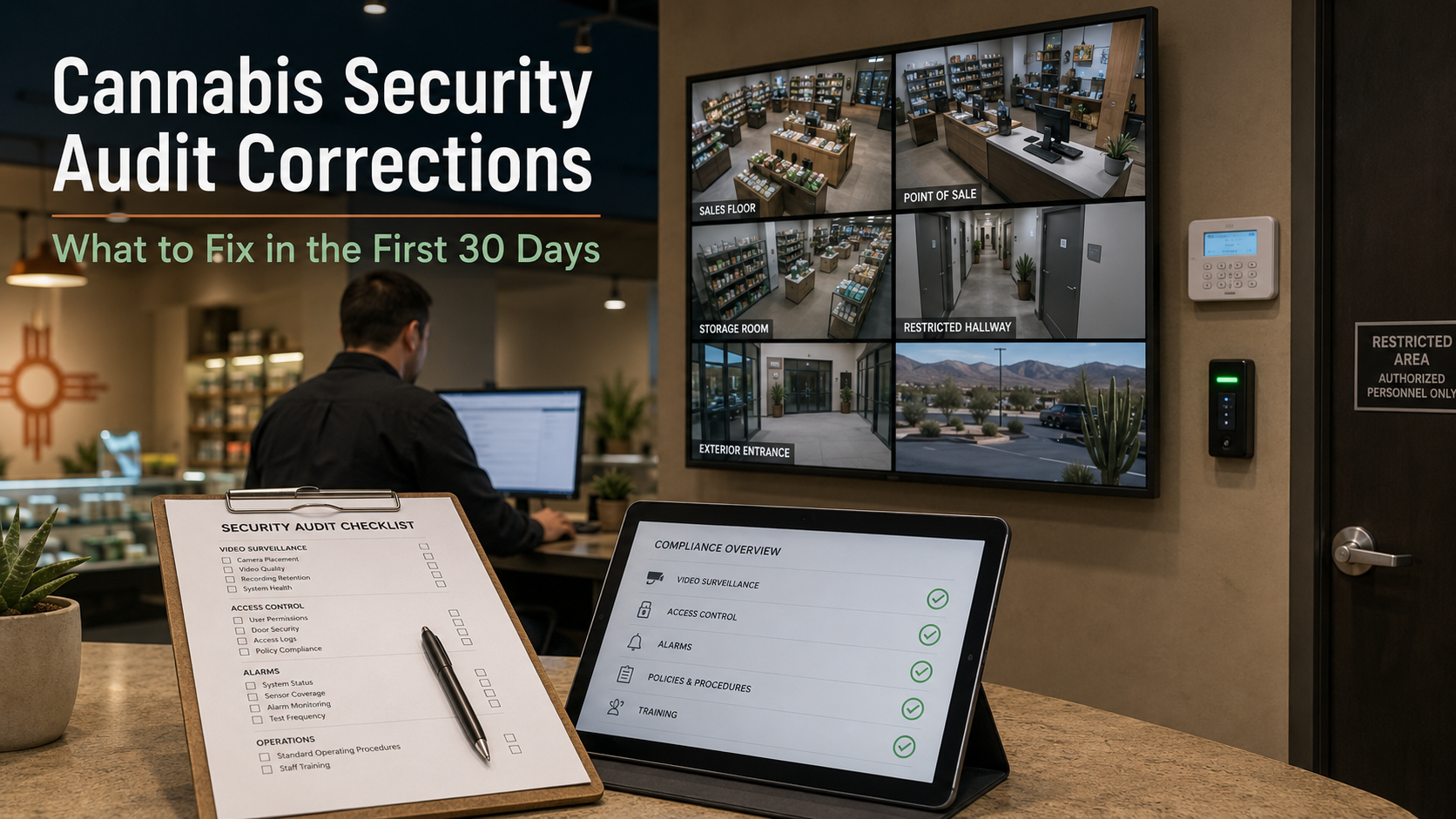 NM Cannabis security audit corrections